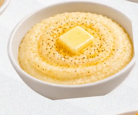 Grits from the anniversary breakfast